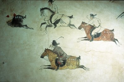 Kronprins Zhangs grav, 2. år af Shenlong, Tang-dynastiet, 618-907 af Tang Dynasty Chinese School