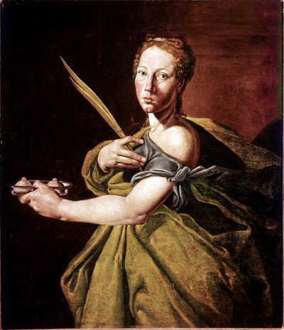 Sankt Agatha af Tanzio da Varallo