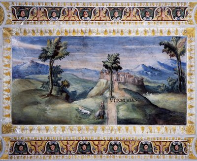 Udsigt over Vitorchiano af Tarquinio Ligustri