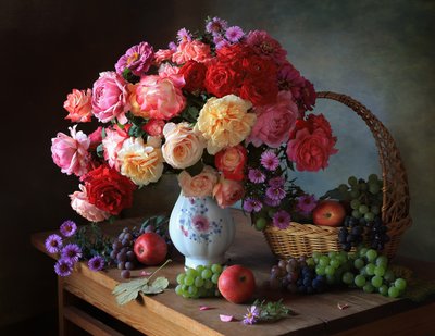 Livlig bouquet og frugt af Tatyana Skorokhod