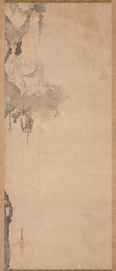 Zen-præsten Choka, 1600-1640. af Tawaraya Sotatsu