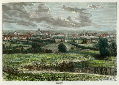 Krakow, Polen, c1880. af Taylor