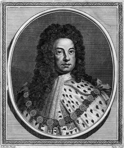 George I af Storbritannien, 1700-tallet. af Taylor