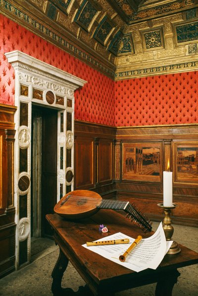 I paladset i Mantua viser markisinde Isabella dEste
