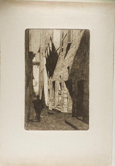 Dante da Castigliones hus af Telemaco Signorini