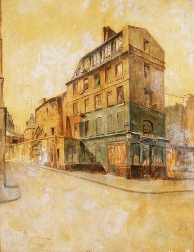 Montmartre af Telemaco Signorini