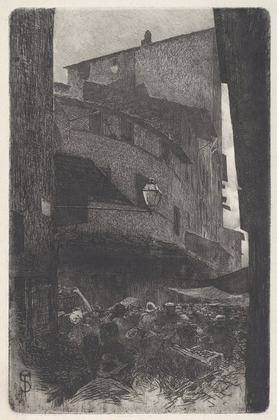 Santa Maria della Tromba af Telemaco Signorini