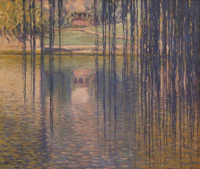 Pile ved søen, 1915. af Teodoro Wolf Ferrari