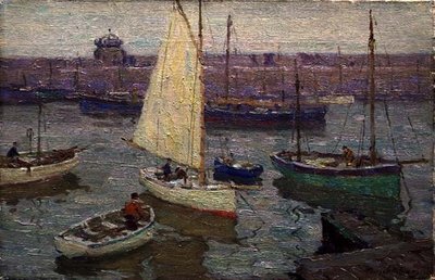 En grå dag, St. Ives af Terrick Williams
