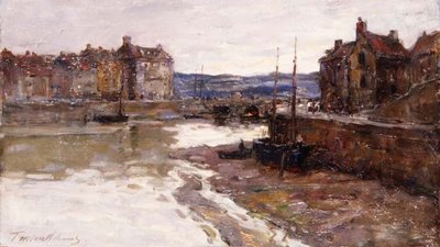 Tidlig morgen, St. Valery en Caux, Normandiet af Terrick Williams