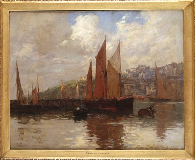 I Brixham Havn af Terrick Williams