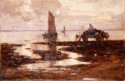 Stille aften (olie på lærred) af Terrick Williams