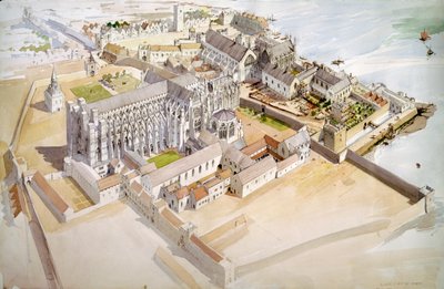 Jewel Tower, Westminster, c1510, c1990-2010. af Terry Ball