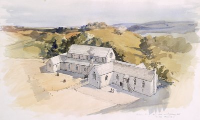 Kirkham Priory, North Yorkshire, 1989 af Terry Ball