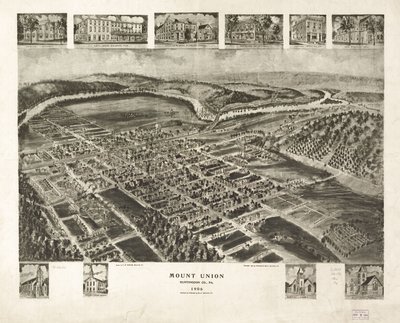 Mount Union, Huntingdon Co. af Thaddeus Mortimer Fowler