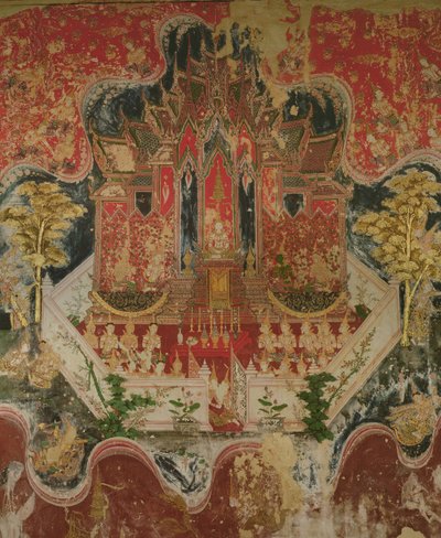 Nimi Jataka, Wat Suwannaram, Thonburi, 1831 af Thai School