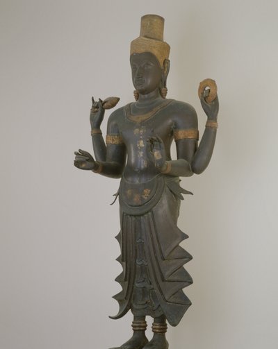 Statue af Vishnu (bronze) af Thai School