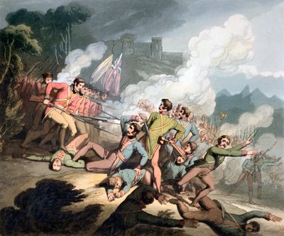 Slaget ved Busaco, Portugal, 27. september 1810 1819 af Thales Fielding
