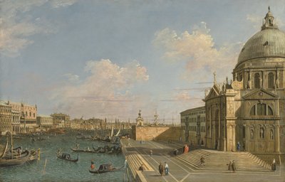 Indgang til Canal Grande, Venedig, set mod øst, ca. 1730