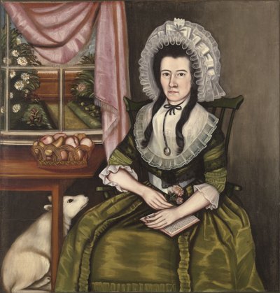 Fru Hezekiah Beardsley, ca. 1788-90 af The Beardsley Limner