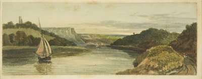 The Avon under Sea Walls, ca. 1820 (blyant og akvarel på papir) af The Rev. John Eagles