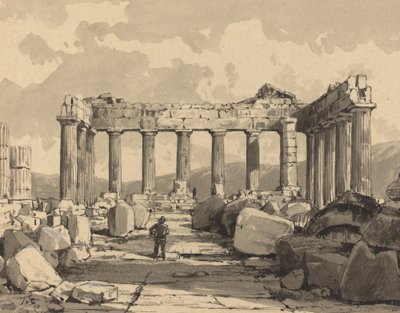 Parthenon, indenfor af Themistocles von Eckenbrecher