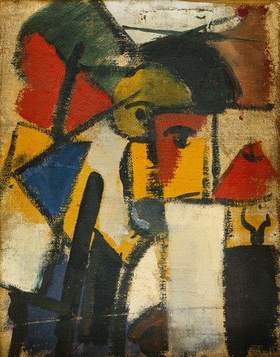 Hoved; Tete, 1914 af Theo van Doesburg