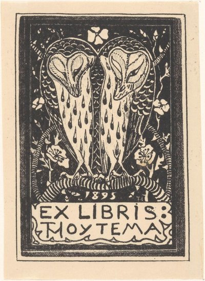 Ex libris af Theo van Hoytema af Theo van Hoytema