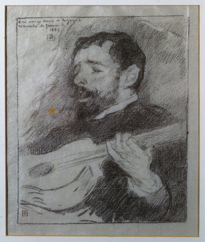 Guitarist af Théo van Rysselberghe