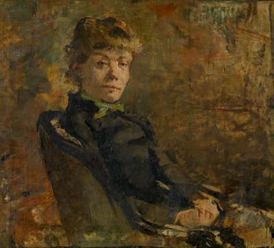 Fru Constantin Meunier af Théo van Rysselberghe