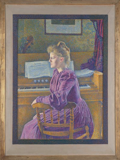 Maria Sèthe ved harmoniet af Théo van Rysselberghe