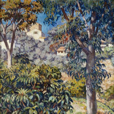 Paysage du Midi, c.1920-1922dani af Théo van Rysselberghe