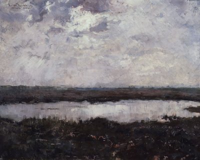 Dam i Kempen af Théo van Rysselberghe