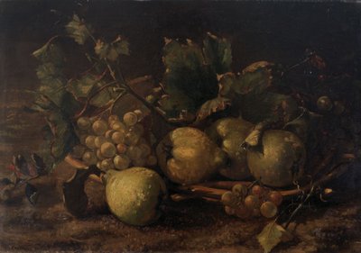 Stilleben med frugter af Théo van Rysselberghe