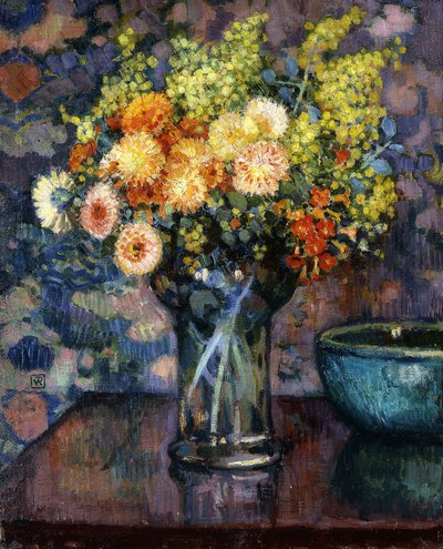 Vase of Flowers; Vase de Fleurs, c.1911dani af Théo van Rysselberghe
