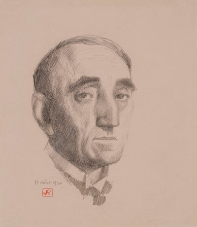 Selvportræt af Théo van Rysselberghe