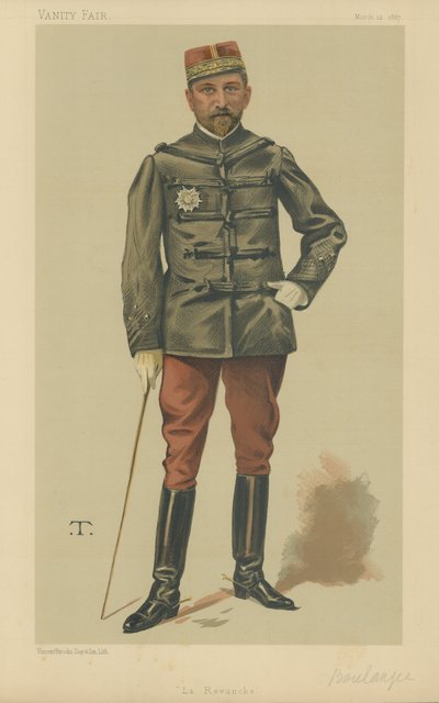 General Georges Boulanger af Theobald Chartran