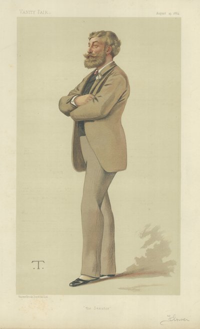 Mr Cyril Flower af Theobald Chartran