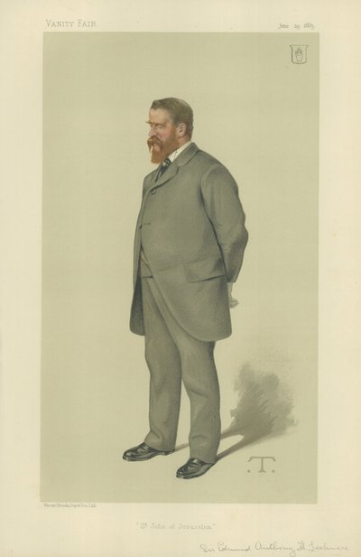 Sir Edmund Anthony Harley Lechmere af Theobald Chartran