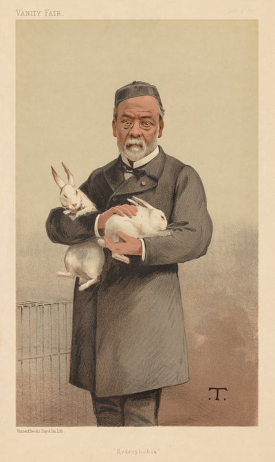 Vanity Fair: Hydrophobia, 1887. af Theobald Chartran