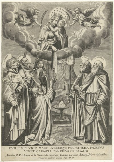 Vor Frue af Karmelbjerget af Theodoor Galle