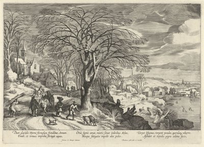 Vinter De fire årstider (serietitel) af Theodoor Galle