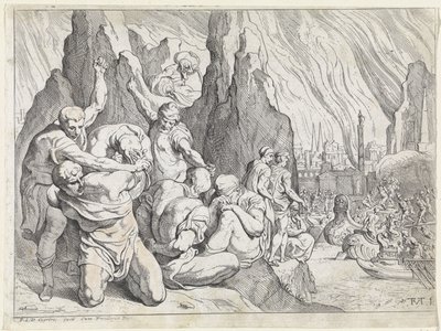 Grækerne går om bord efter Trojas fald The Labours of Odysseus (serietitel) af Theodoor van Thulden
