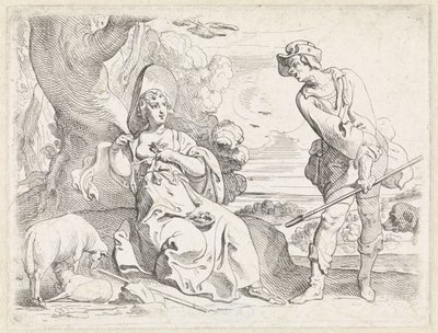 Hyrde og hyrde af Theodoor van Thulden