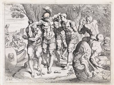Odysseus i lotusædernes land The Labours of Odysseus (serietitel) af Theodoor van Thulden