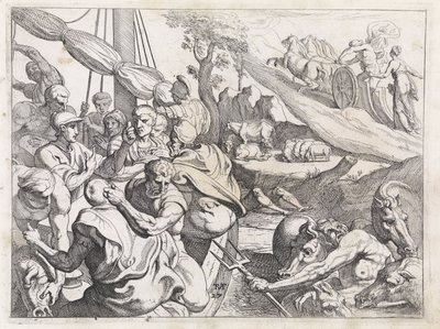 Kvæg af Helios The Labours of Odysseus (serietitel) af Theodoor van Thulden
