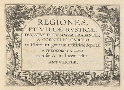 Titelside for "Landdistrikter og landsbyer" af Theodor Galle