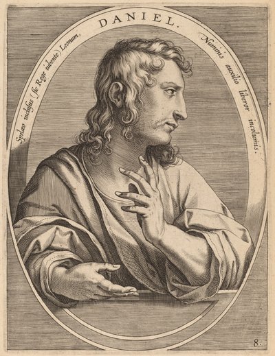 Daniel af Theodor Galle after Jan van der Straet