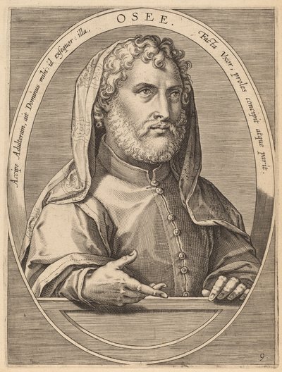 Hosiah af Theodor Galle after Jan van der Straet