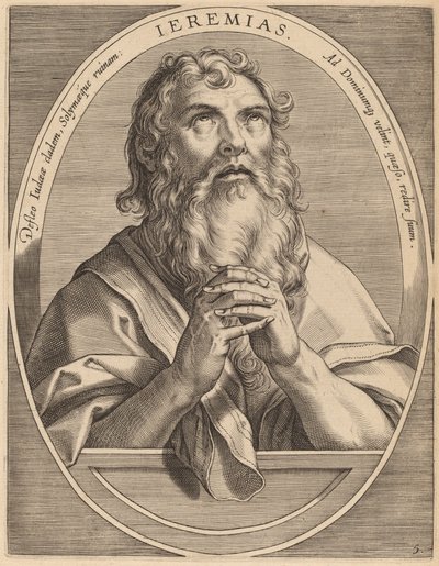 Jeremias af Theodor Galle after Jan van der Straet